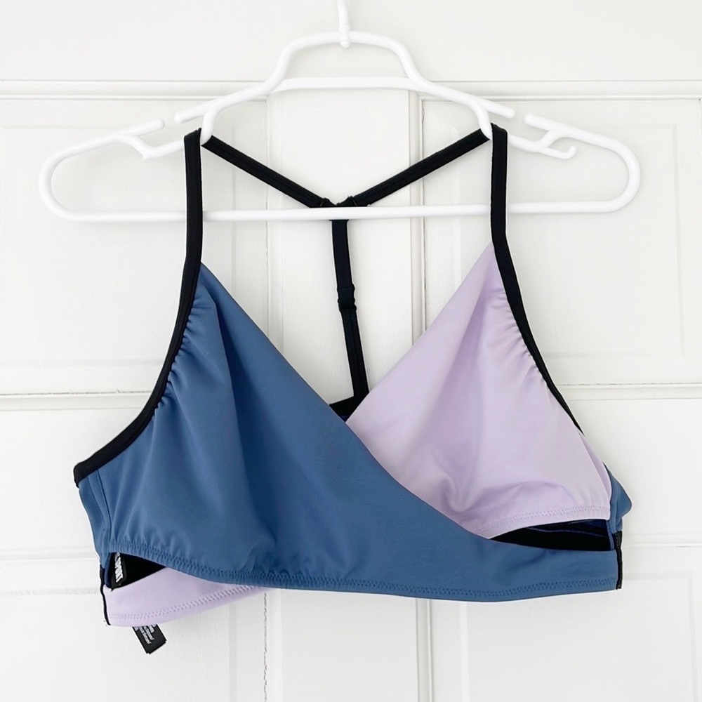 NWOT PINK VICTORIA’S SECRET bra size XL blue purple ultimate lightly lined - Picture 1 of 5